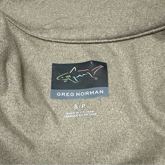 Greg Norman Collection Taupe Pullover - Picture 5 of 6